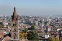 Blick vom Castello di Rivoli in Turin