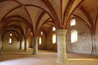 Interno dell'abbazia di Staffarda (CN)