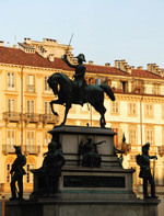 Estatua de Carlo Alberto de Turín