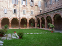 Cloister in Casale Monferrato